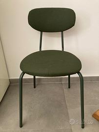 5 sedie IKEA verdi