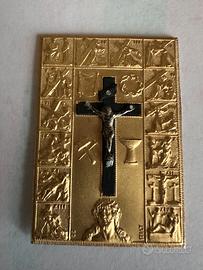 Placchetta votiva Via Crucis