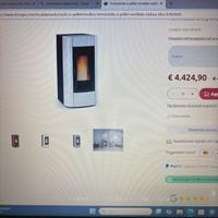 Stufa a pellet isidora
