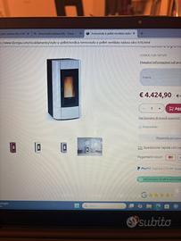 Stufa a pellet isidora