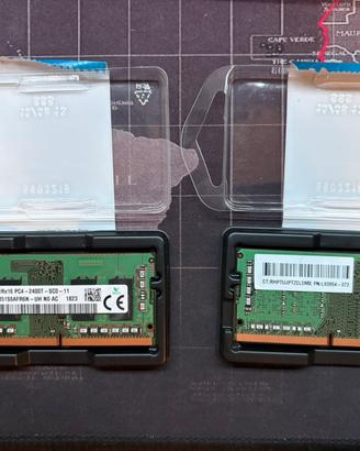 Ram Sodimm DDR4 4GB (un solo banco)