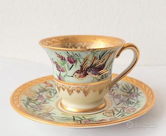 Tazza da collezione porcellana Limoges 