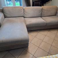 divano letto angolare con cassettone