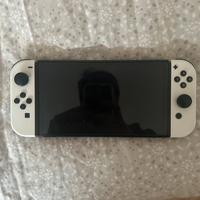 Nintendo switch oled,base di ricarica e 2 joycon