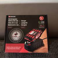 Batteria + caricabatteria parkside 20v 2ah