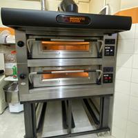 Forno elettrico 2 camere professionale