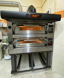 Forno elettrico 2 camere professionale