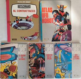 5 libri Goldrake Atlas Ufo Robot