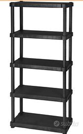scaffali in plastica molto resistenti