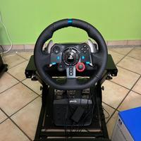 Volante logitech g29 + sedile playsmart + F124 ps5