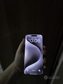 Iphone 16 pro max 256 gb 100% batteria