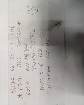 GRUPPO ABS COMPLETO PAJERO 06 2.5 TD 4D56