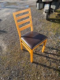 Sedia modello rustica