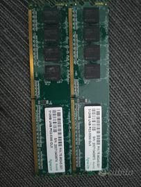 Kit RAM DDR2 Apacer 1GB (2x512MB) PC2-5300