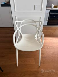 Sedia Kartell Master bianca
