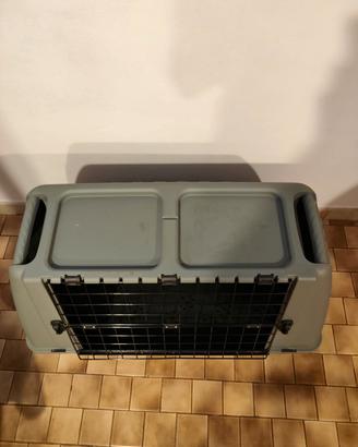 trasportino per cani e cuccia