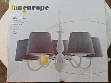 Lampadario a 5 Bracci 