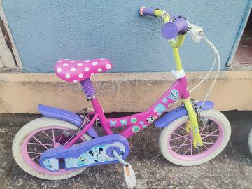 Bicicletta da bambina Minnie misura 14