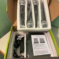 Microfoni Professionali (4microfoni wireless)