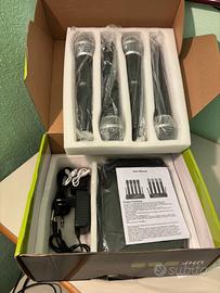 Microfoni Professionali (4microfoni wireless)