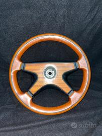Volante oba in radica per fiat uno turbo