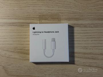 Apple Adattatore Lightning Jack 3,5 mm Originale 