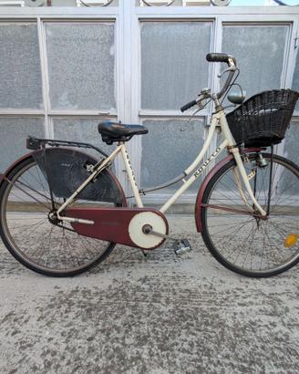 Bicicletta Roveco vintage da donna con cestino