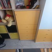 Cassettiera per cameretta Bambini