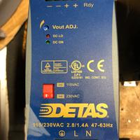 Alimentatore 24dc 5A Detas
