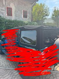 SOFT TOP (tetto apribile) per JEEP wrangler JLU