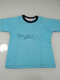 t-shirt Byblos azzurro/nero