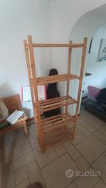 scaffale in legno