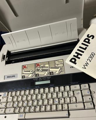 Macchina da scrivere elettronica Philips VW 2300