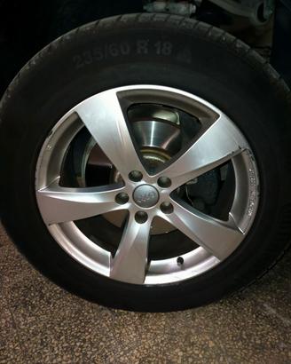 Cerchi originali Audi Q5 18” + gomme invernali Con