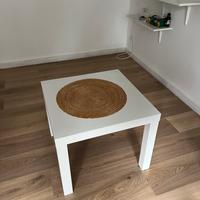 Tavolino da salotto basso bianco