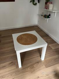 Tavolino da salotto basso bianco