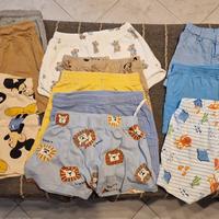Pantaloncini neonato stock
