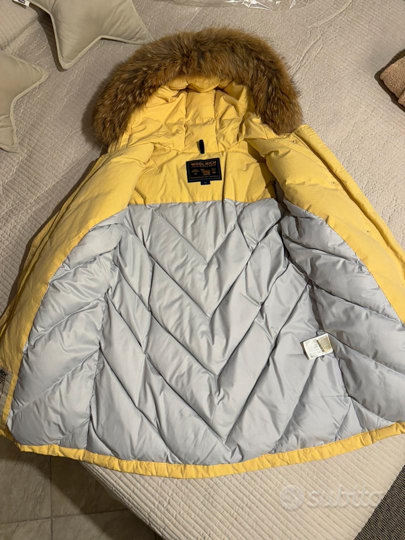 Hood Woolrich Arctic Parka Gelb New In Yellow Winter Parka With