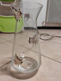 Vaso con particolari in argento