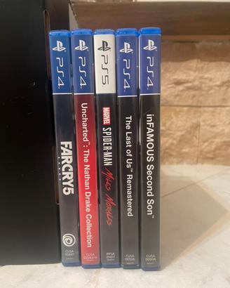 Lotto Giochi PS4/PS5