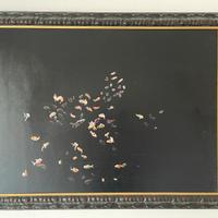 Olio su tavola Riccardo Giacomini 80 x 58 “Pesci”