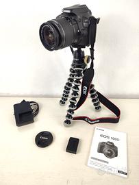 Reflex Canon 100D FULL HD Touch PARI AL NUOVO