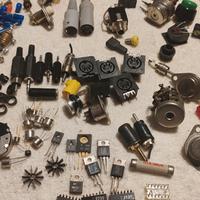 Componenti elettrici 1960 per radio