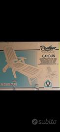 2 Lettini Giardino Panther Cancun con Scatola