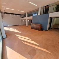 Locale commerciale open space con soppalco