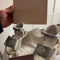 Scarpina Blumarine Baby argento taglia 22
