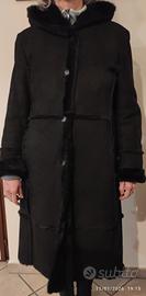 montone  nero  lungo  