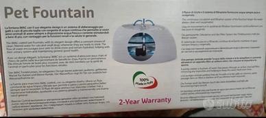 fontana automatica per cani con 2 filtri