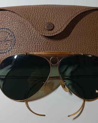 Ray-Ban Shooter B&L USA 1/30 10K GO anni '70