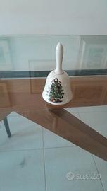 Campanella natalizia vintage Porcellana giapponese